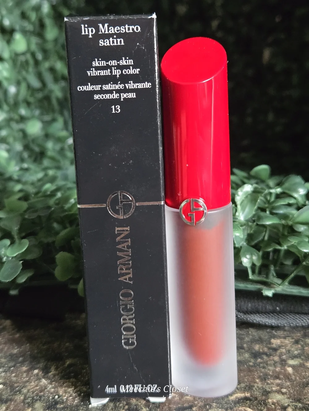 Giorgio Armani Lip Maestro Satin Gala Night 13 NIB